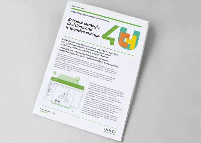 Titelbild für das Factsheet zu Agilität und Veränderung