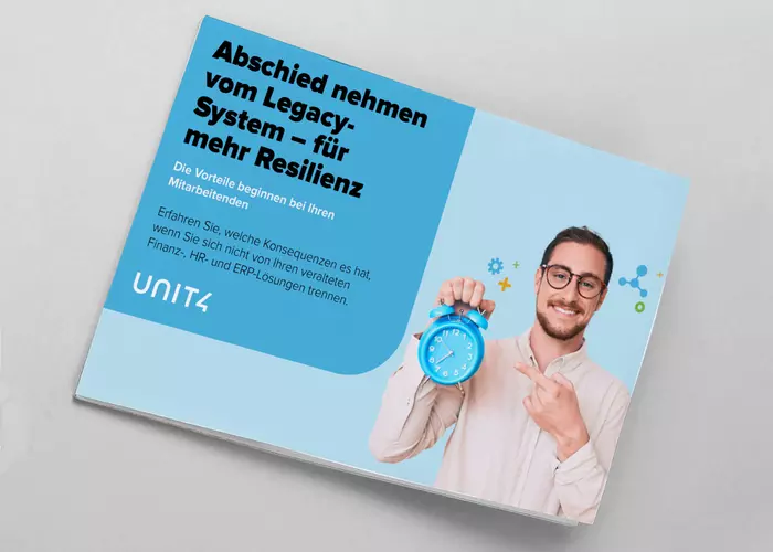 Titelbild für das E-Book „Der Abschied von Legacy-Systemen“